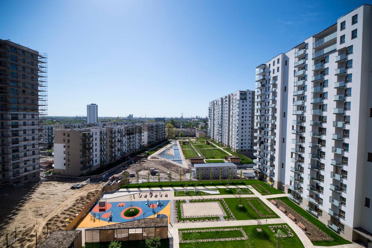 Citystay Nowa Letnica Gdansk Apartment ภายนอก รูปภาพ