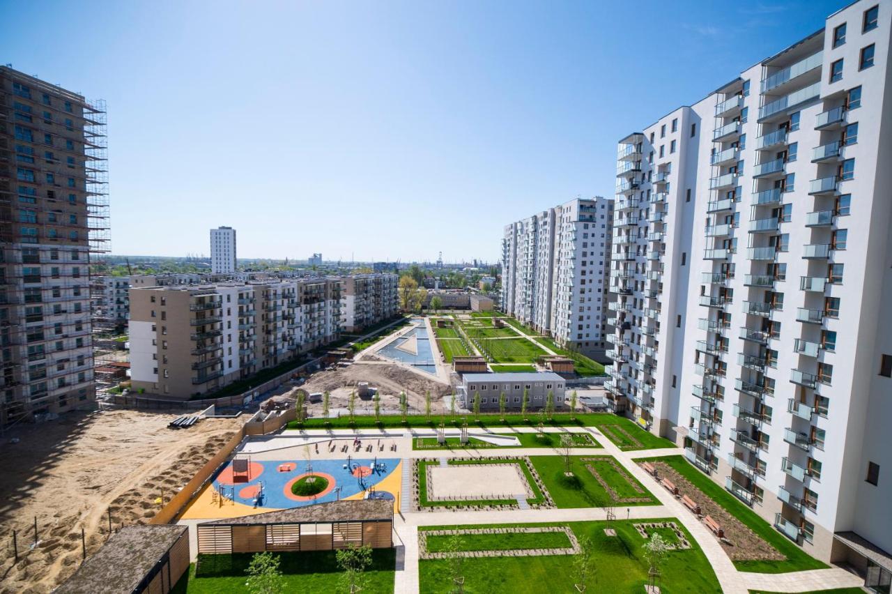 Citystay Nowa Letnica Gdansk Apartment ภายนอก รูปภาพ