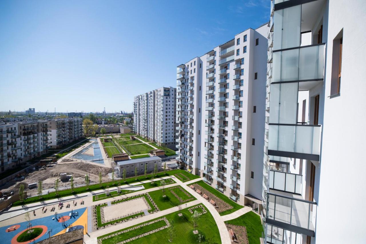 Citystay Nowa Letnica Gdansk Apartment ภายนอก รูปภาพ