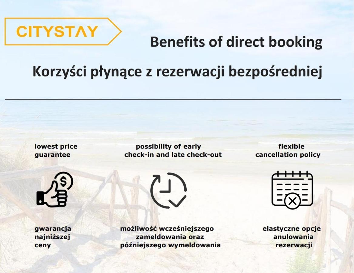 Citystay Nowa Letnica Gdansk Apartment ภายนอก รูปภาพ